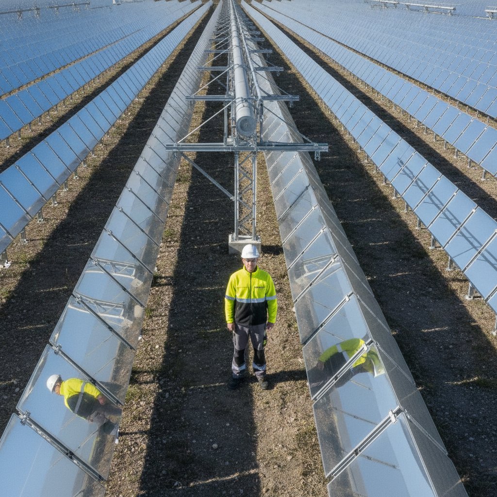 Energía solar industrial en Extremadura