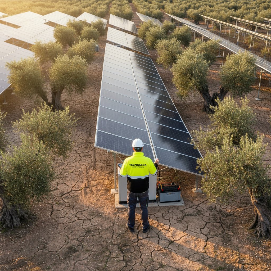 Agrivoltaica en Jaén: Energía Solar y Olivar Sostenible