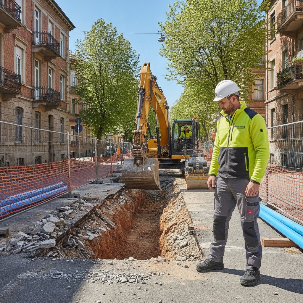Renovación de redes de agua en Toledo